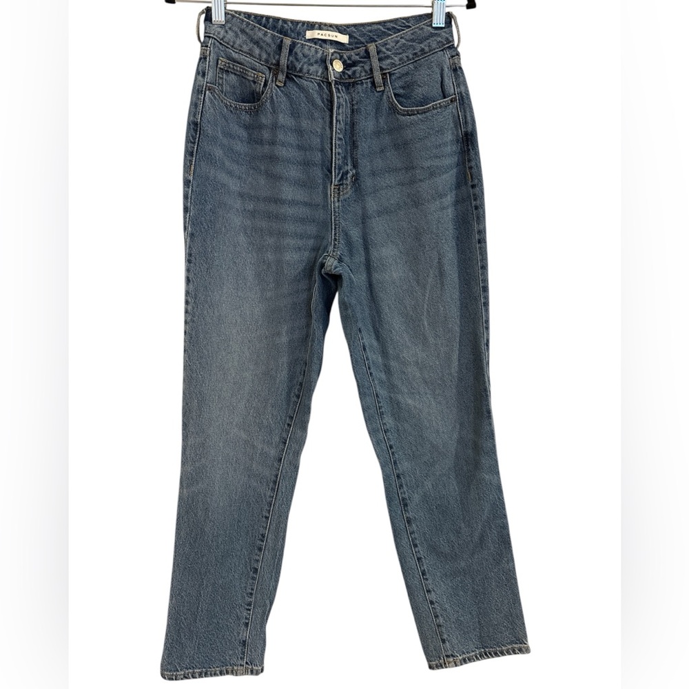 Women’s PacSun Medium Wash Mom Jeans, Size 26.